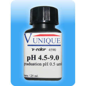 ชุดทดสอบกรด-ด่าง ( pH test kit ) ช่วง 4.5 - 9.0