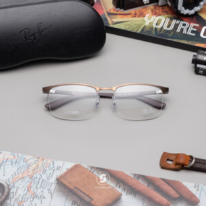 Ray-Ban RX6513 3162 Brown on Gunmetal