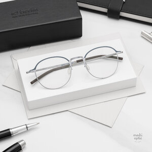 กรอบแว่น IC BERLIN Kayoko Taubenblau Fashion Silver