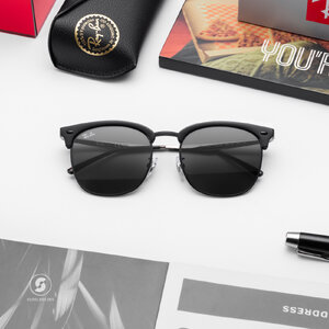 Ray Ban Clubmaster RB4418D 6734/87 Black on Black