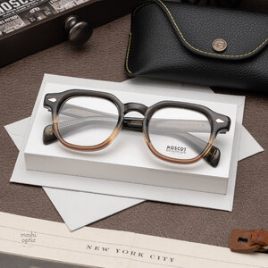 แว่นสายตา Moscot Dolt Grey Brown Fade