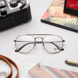 RayBan The Marshal RX3648V 3117 Antique Gold