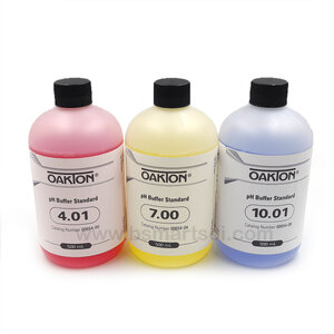 สารละลายบัฟเฟอร์ pH Buffer Standard, OAKTON ขายเป็นเซ็ท3ขวด มีใบเซอร์