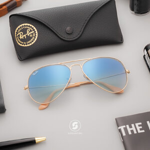 Ray Ban RB3025 001/3f Aviator Blue Gradient