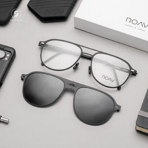 แว่นสายตา ROAV AMBIENCE 9001 Matte Black
