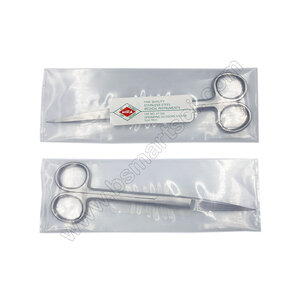 กรรไกรสแตนเลสปลายแหลมตรง ยาว 18cm. ยี่ห้อMIRA