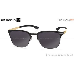แว่นกันแดด IC BERLIN Antihero Black