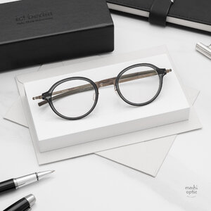 กรอบแว่น IC BERLIN Toki Deep Jade Bronze