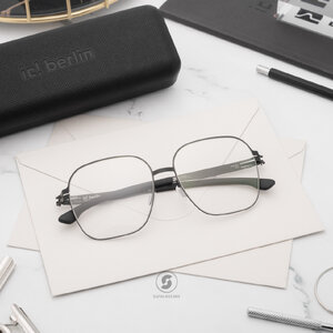 กรอบแว่น IC BERLIN Factory Black