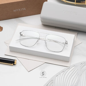 แว่นสายตา MYKITA TOBI 051 Shiny Silver