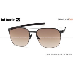 แว่นกันแดด IC BERLIN Steffen E. Gun-Metal