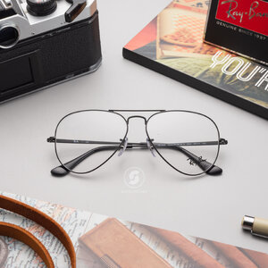 Ray-Ban RX6489 AVIATOR 2503 Matte Black