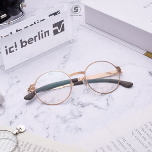 กรอบแว่น IC BERLIN Priscila W. Rose Gold