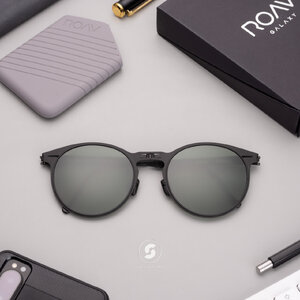 แว่นกันแดด ROAV Riviera 8103 Matte Black/G-15