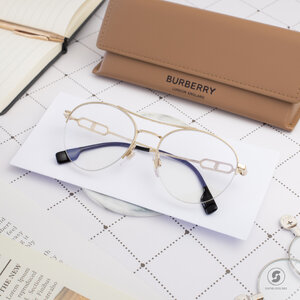 BURBERRY MARTHA BE1354 1109 Light Gold / Black