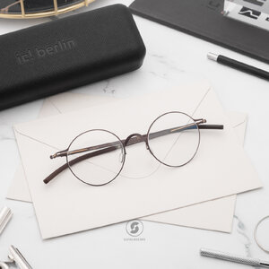 กรอบแว่น IC BERLIN Pluto Teak