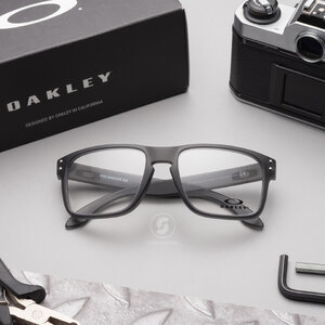 Oakley Holbrook Rx OX8156-07 Satin Grey Smoke