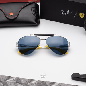 Ray-Ban RB3762M F06480 Polished Silver