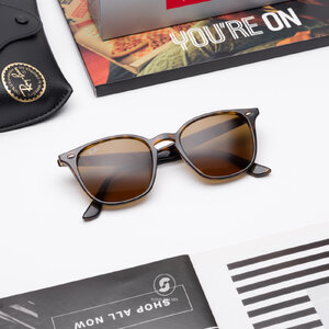 Ray Ban Round RB4259F 710/73 Shiny Havana