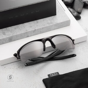 Oakley Half Jacket 2.0 XL OO9154-05 Polarized Polished Black