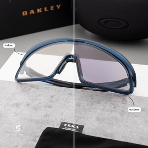 Oakley RSLV OO9484D-07 Matte Transparent Stonewash Clear Iridium Photochromic