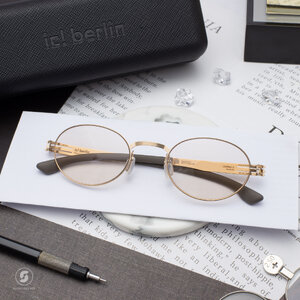 กรอบแว่น IC BERLIN Junhee J. Rose Gold