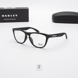 Oakley Frogskins Rx(A) OX8137A-04 Matte Black Mono