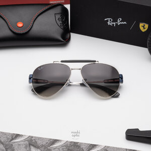 Ray-Ban RB3762M F12311 Polished Silver