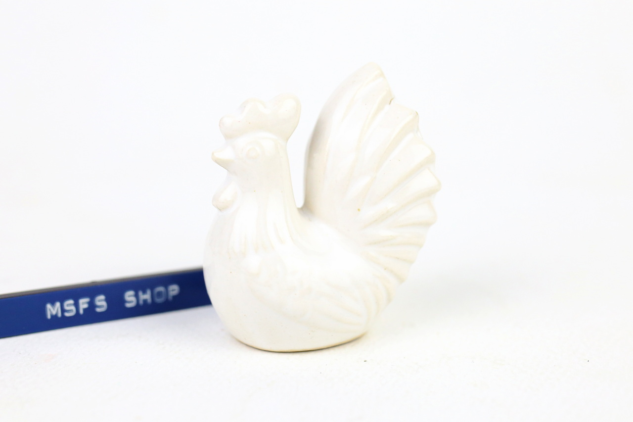 ไก่เซรามิค สีขาว ขนาดเล็ก - ปีนักษัตร