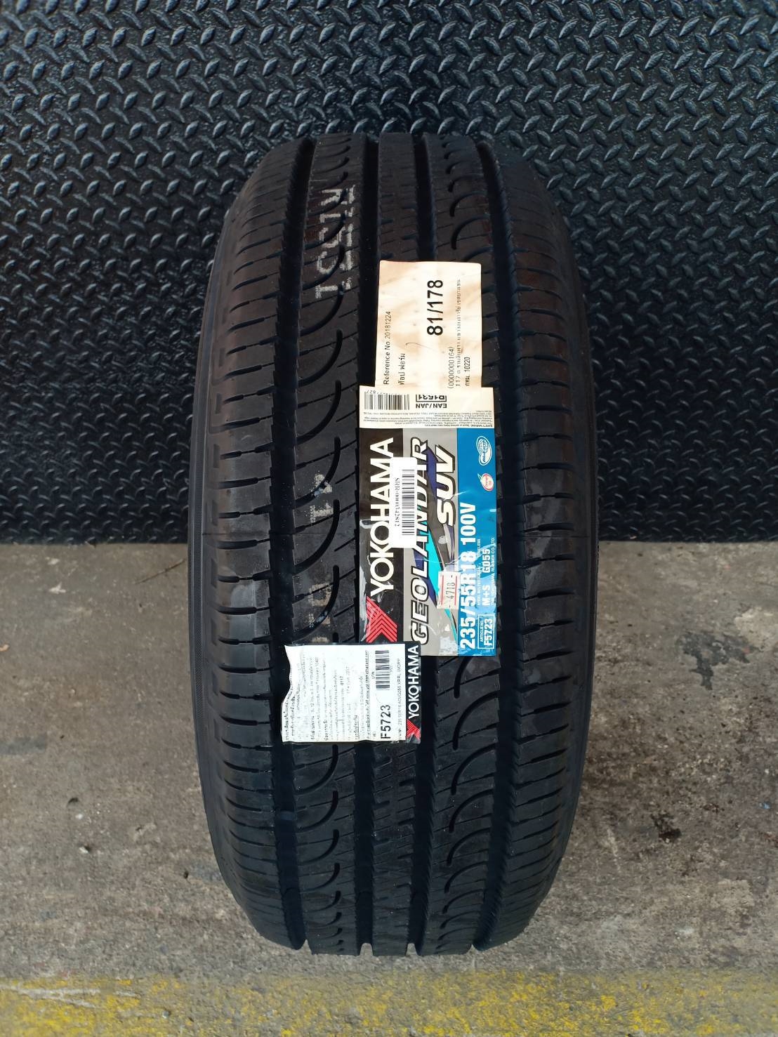 ยางปี18 ลดราคา YOKOHAMA GEOLANDAR SUV G055 235/55-18