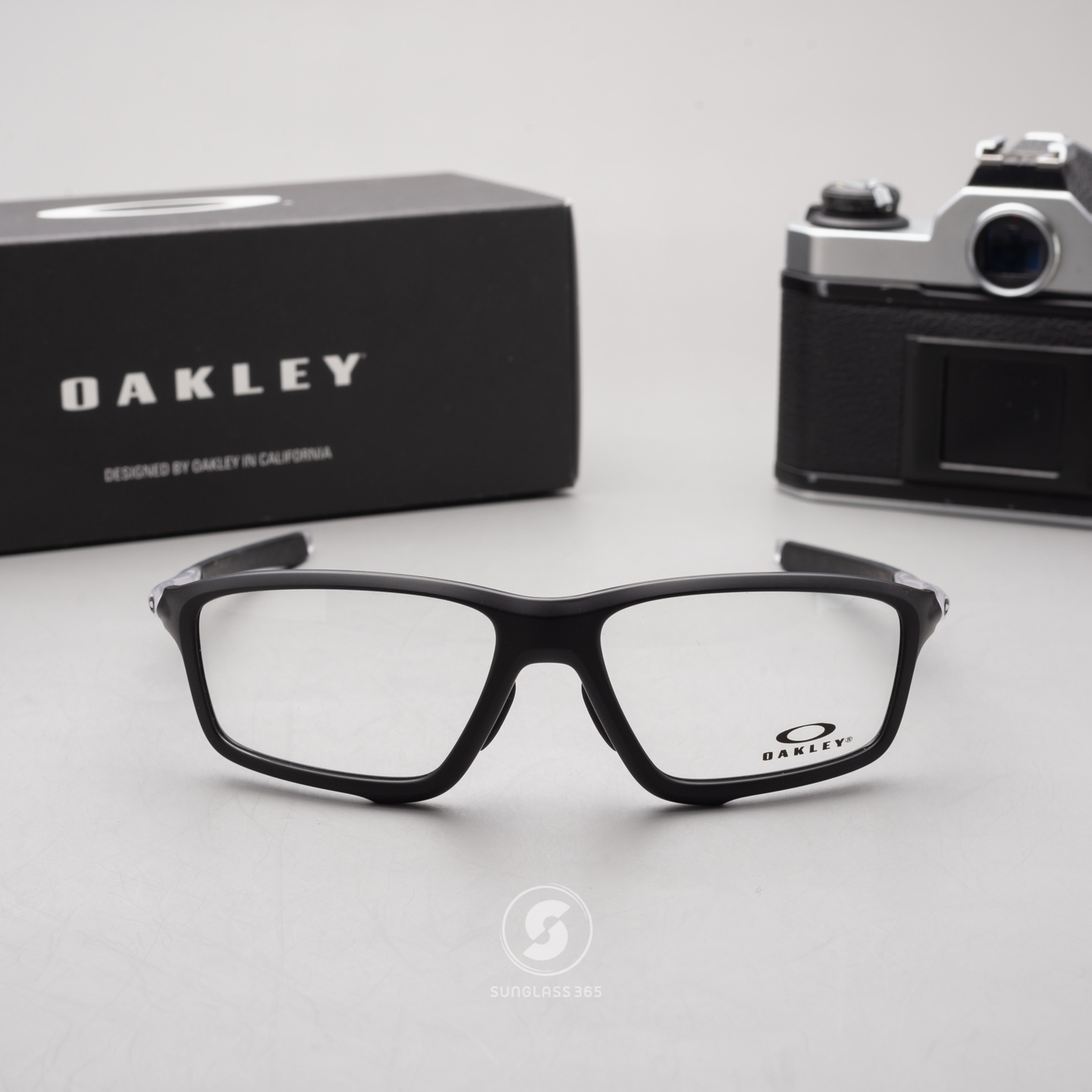 Oakley OX8080-03 CROSSLINK ZERO MATTE BLACK Clear