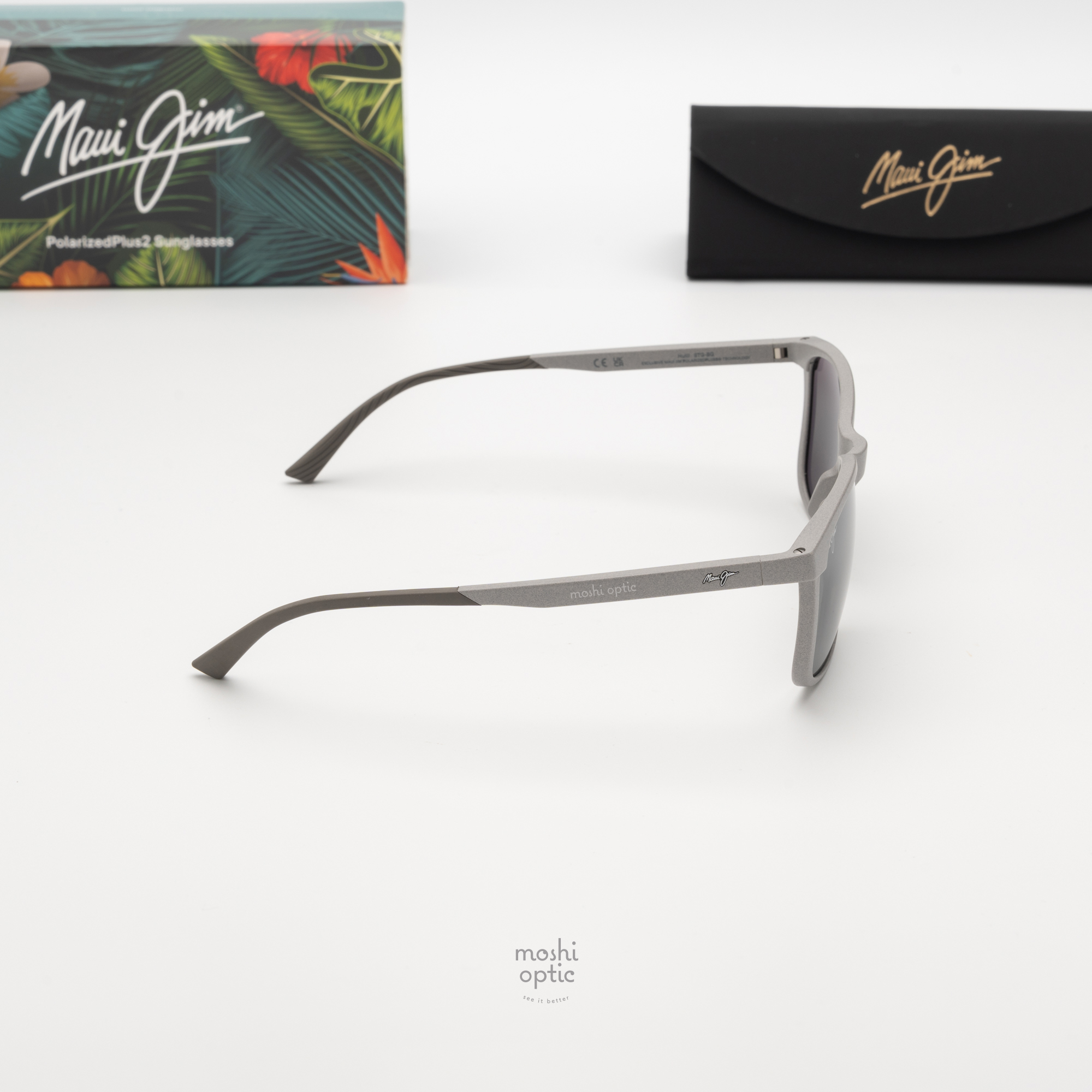 แว่นกันแดด Maui Hulili MJ 672 14 Neutral Grey Maui Pure