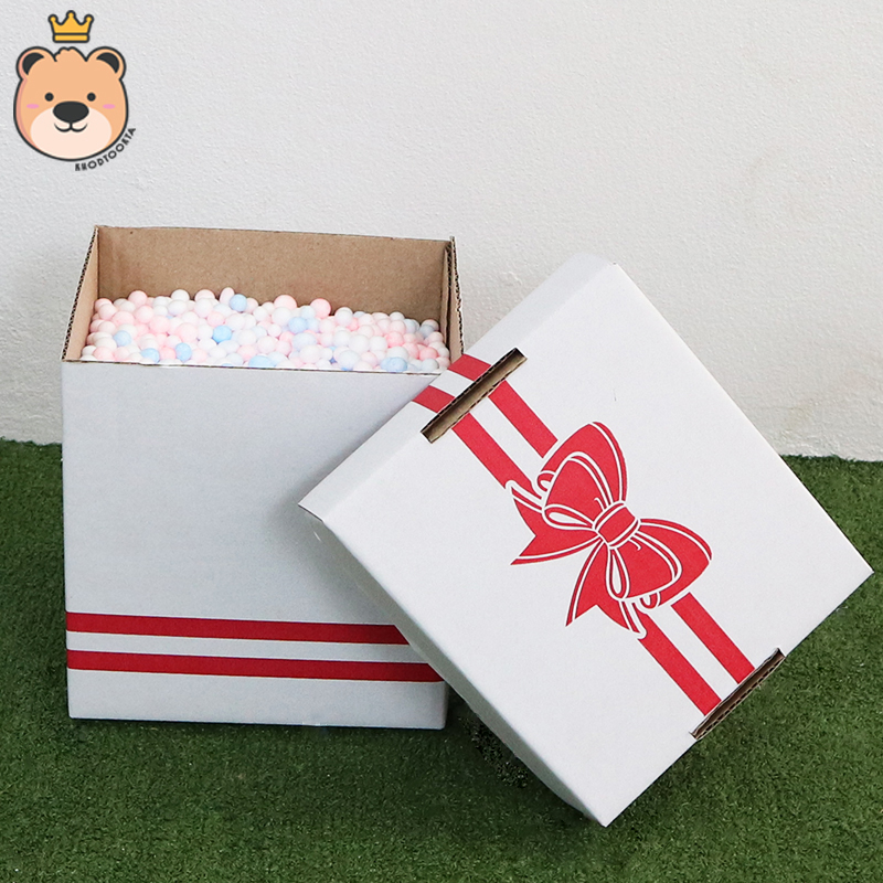 เซ็ตเซอร์ไพรส์ ตุ๊กตา หมีขี้เซา size 8นิ้ว สี [สขาว ,ชมพู ,สีชา ,สีช็อค ] พร้อมเม็ดโฟมคละสี น่ารัก กล่องเปิดฝาเล็กกว่าครึ่งAขาว (ส่งด่วน)