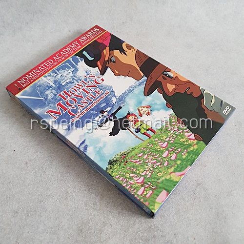 DVD ภาพยนตร์ญี่ปุ่น Howl's Moving Castle : ปราสาทเวทมนตร์ของฮาวล์