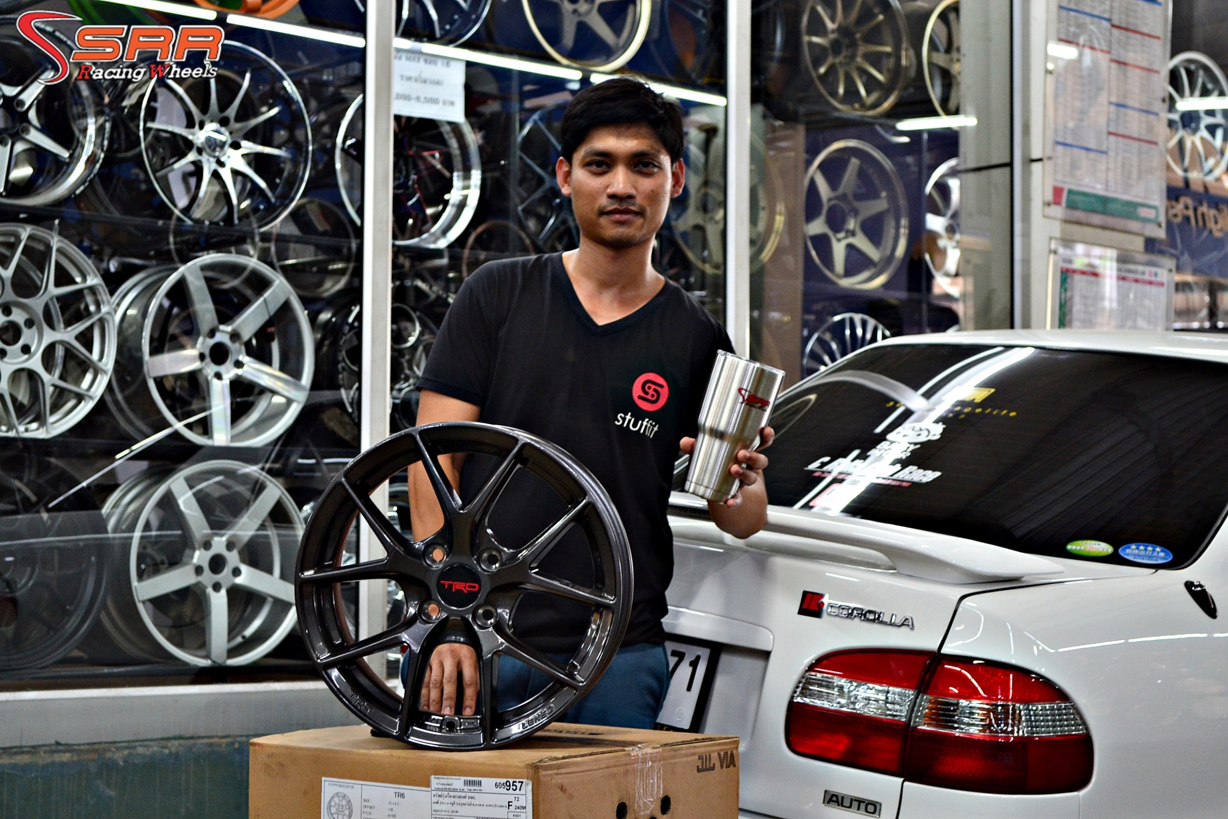 LENSO TRD TR6 ขอบ15 ราคาส่ง