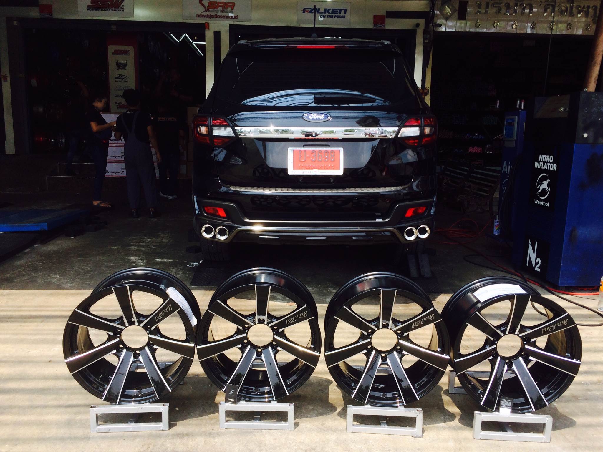 ล้อใหม่ LENSO RTG ขอบ20 ใส่ FORD