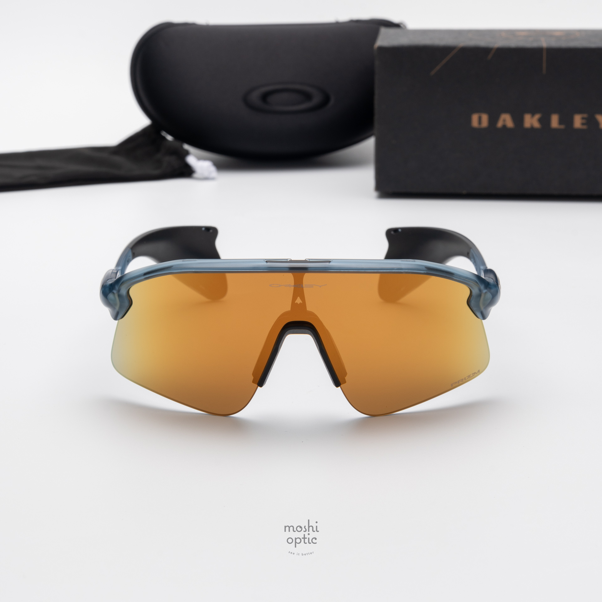 OAKLEY STUNT DEVIL OO9517-05 Matte Transparent Abyss Prizm Abyss