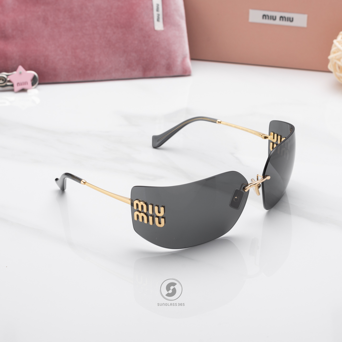 แว่นกันแดด Miu Miu MU54YS 5AK5S0