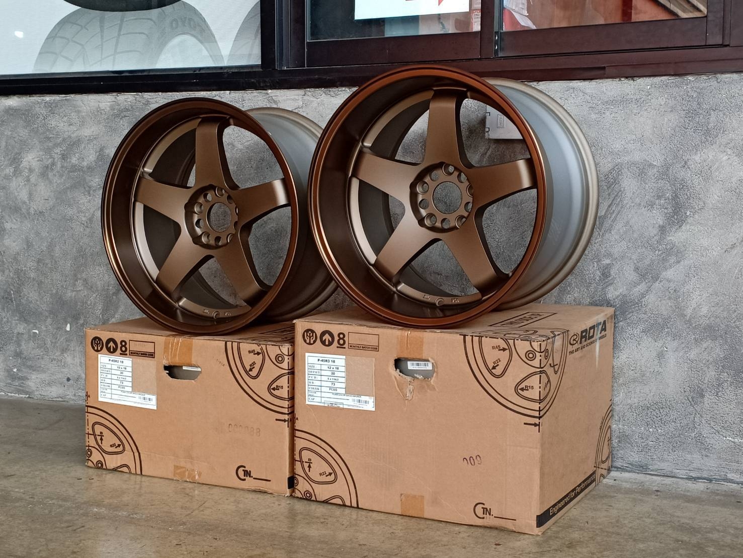 NISMO ROTA แท้ขอบ18 หน้า10หลัง12