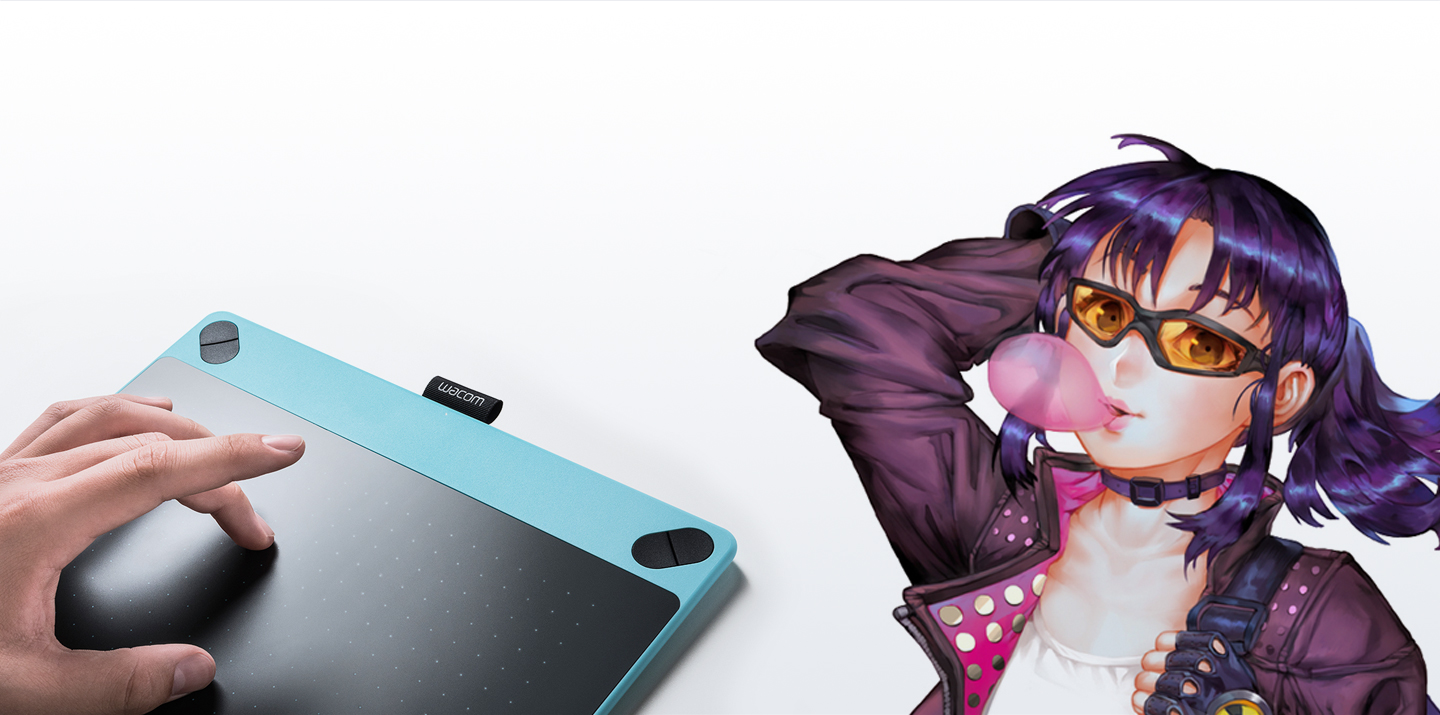 Intuos Comic Mint Blue