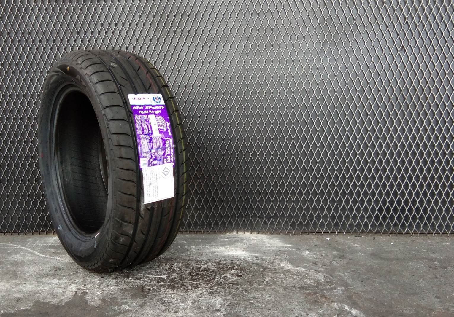 #แนะนำยางใหม่ #ACHILLES_ATR_SPORT2 195/55R15 เส้น 1750 ปี19 ปกติ 2500