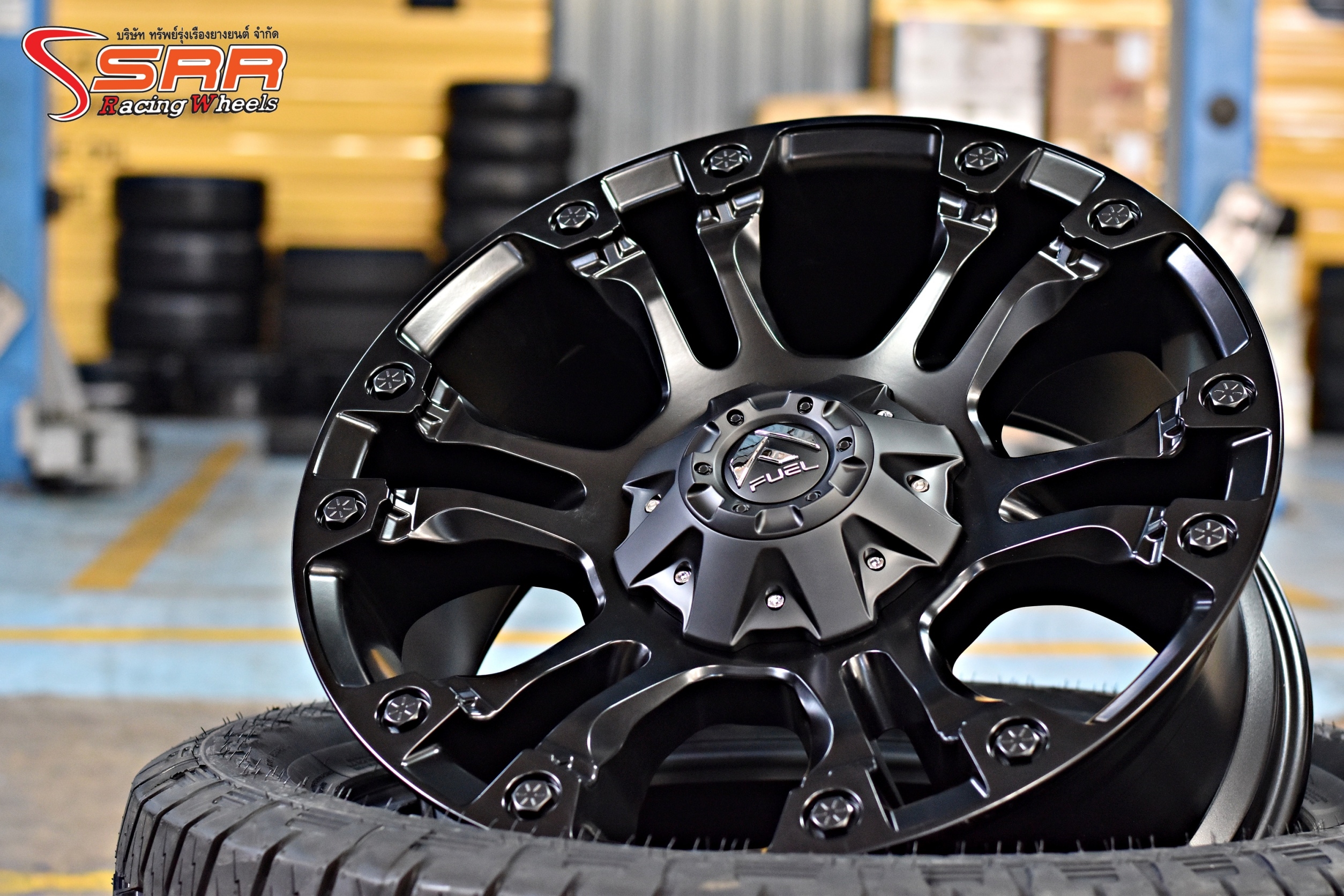 ล้อแท้ FUEL VAPOR ขอบ20 พร้อมยาง HANKOOK ชุดละ 78,000