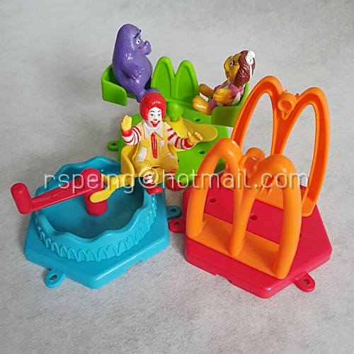 แมคโดนัลด์ แฮปปี้ มีล ทอยส์ 1990 : คาร์นิวัล McDonald’s Happy Meal Toys 1990 : Carnival (ไม่ครบชุด)