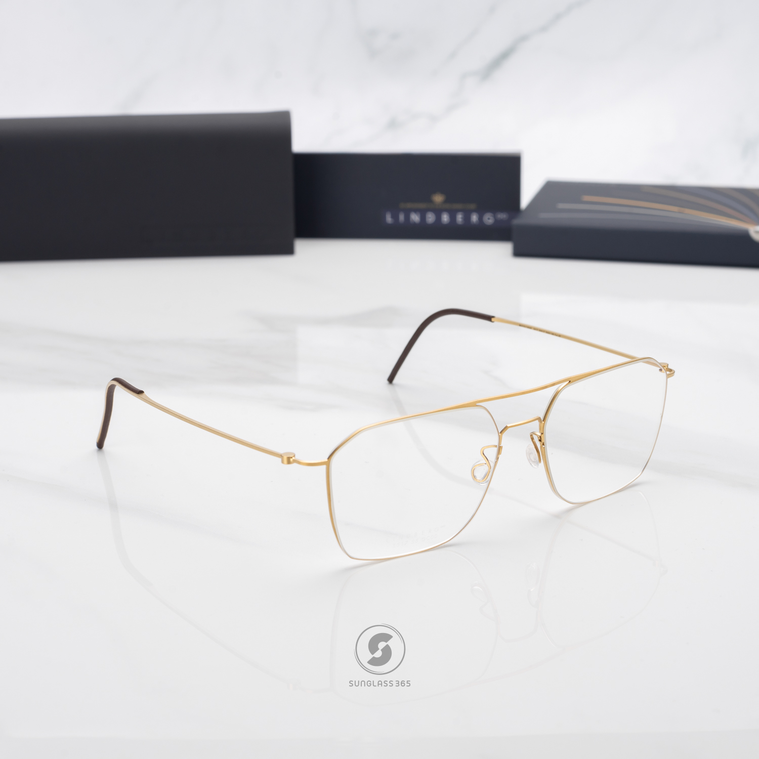 แว่นสายตา Lindberg Thintanium 019 13C87 5517 T850 GT