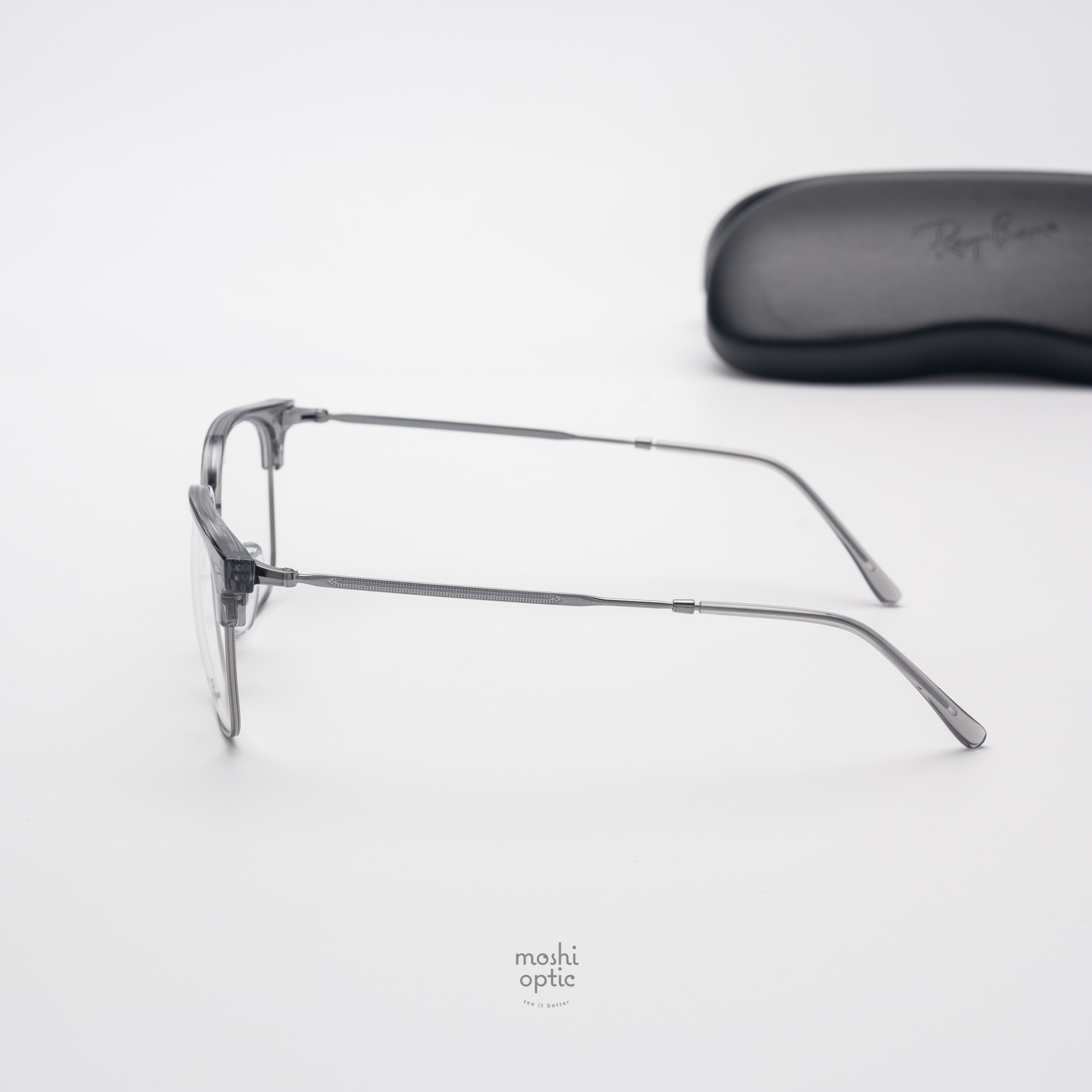 Ray-Ban RX7216F 8470 Grey on Gunmetal