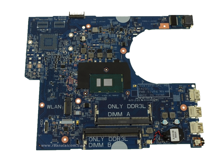 เมนบอร์ด Dell Latitude 3570 Original ตรงรุ่น ราคา พิเศษ