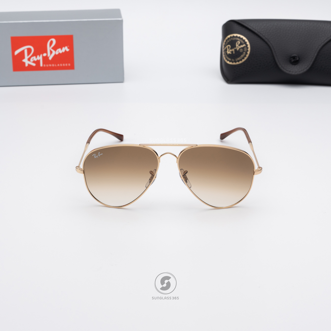แว่นกันแดด Rayban Old Aviator RB3825 001/51 Gold Gradient