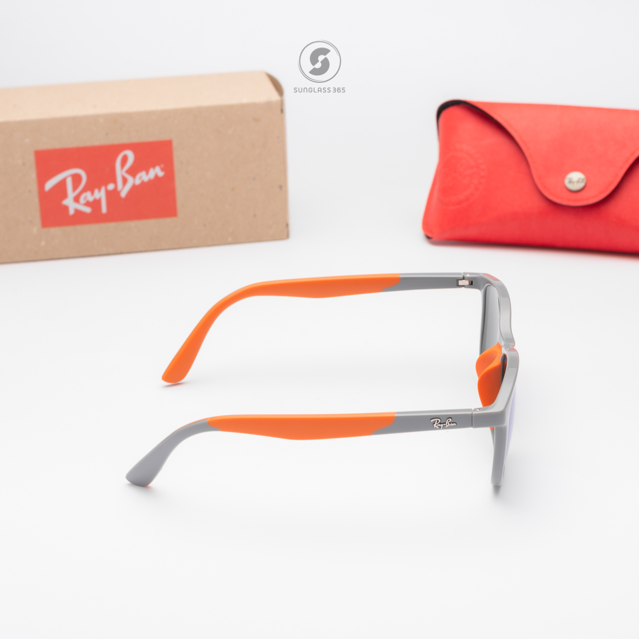Ray Ban RJ9077SF 713355 Grey on Orange