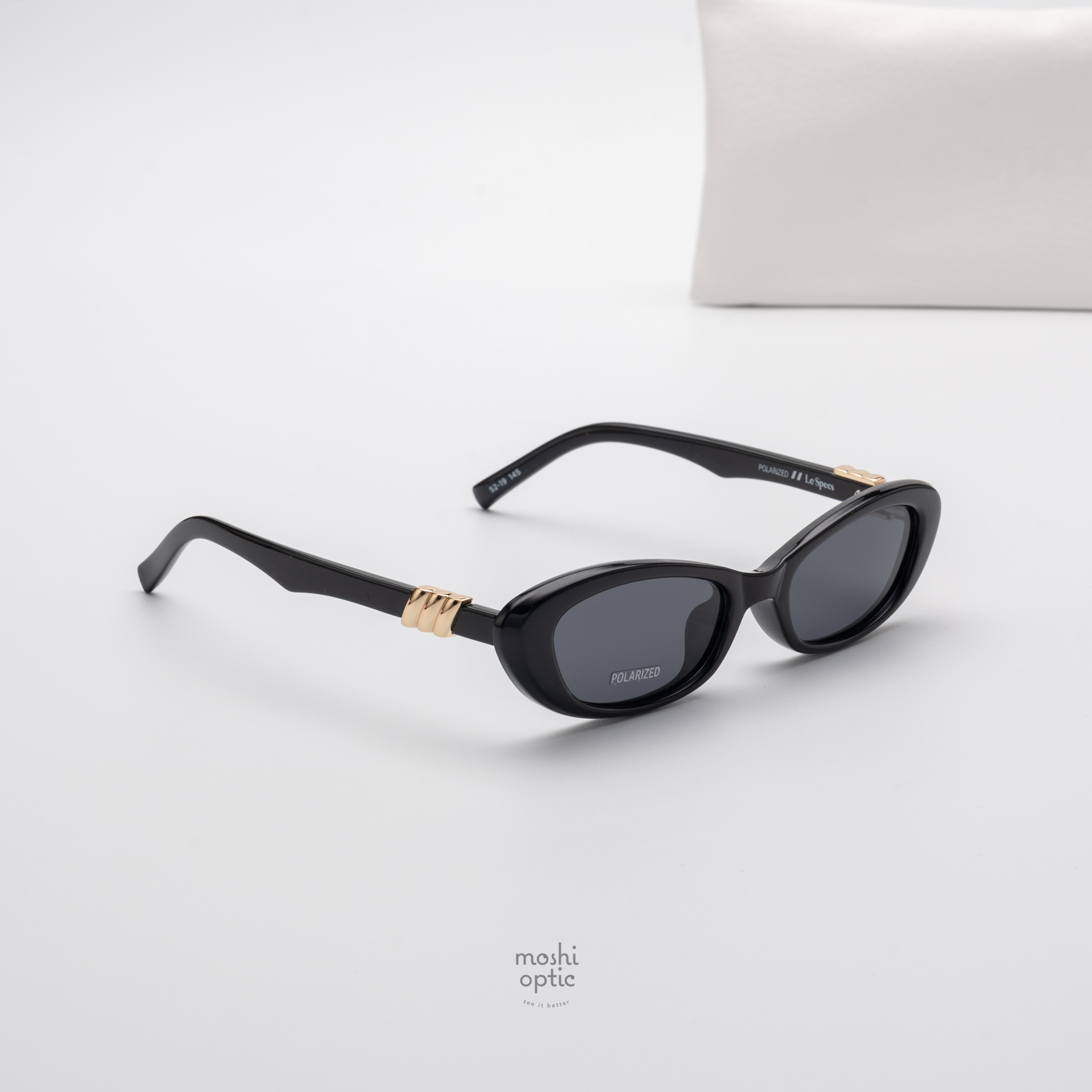 แว่นกันแดด Le Specs LSP2552136 THE WHISPERER Black Polarized