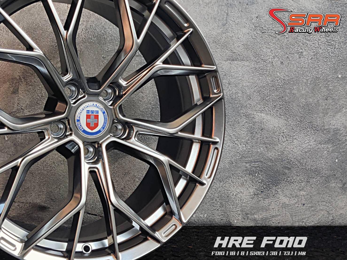 HRE : F010 18X8 5X113 38 HB (ไฮเปอร์แบล็ก)